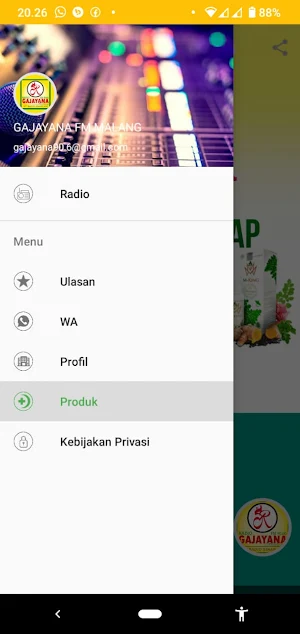 GAJAYANA FM MALANG Screenshot 2