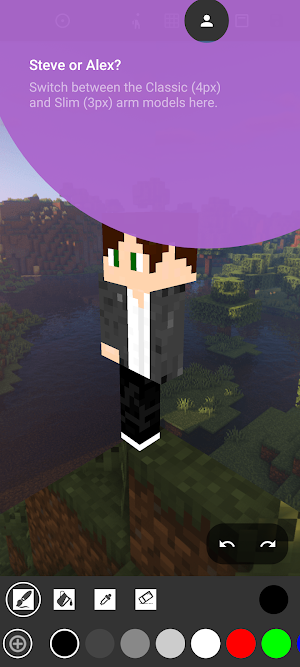 Editor for Minecraft Skin Screenshot 2