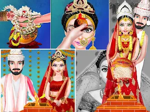 Bengali Wedding Indian Love Marriage Game Screenshot 0