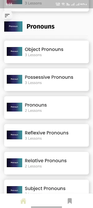 Learn Grammer Pro Screenshot 2