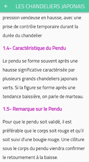 Cours de trading Screenshot 3