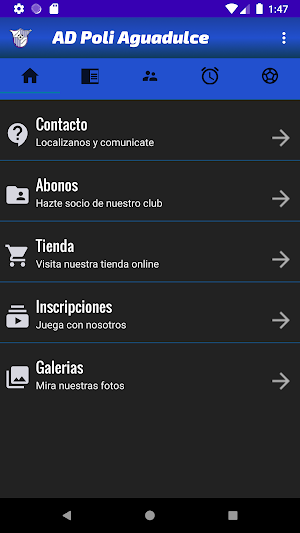 Polideportivo Aguadulce Screenshot 1
