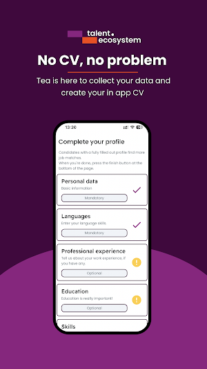 Talent.Ecosystem platform Screenshot 1