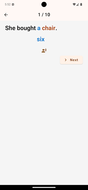 English Grammar Exercises Screenshot 1