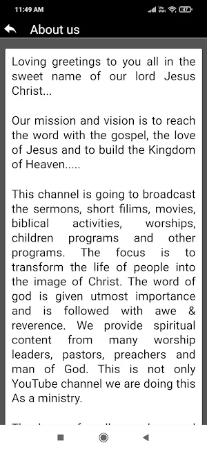 Grace TV Madurai Screenshot 2