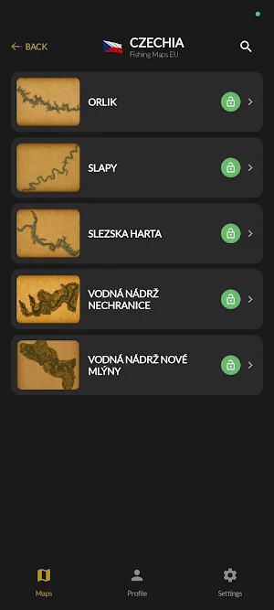 Fishing Maps EU Screenshot 2