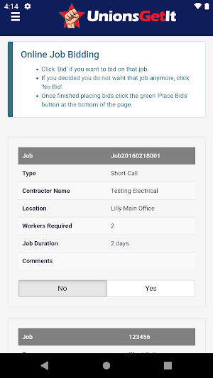 Unions Get It Screenshot 1