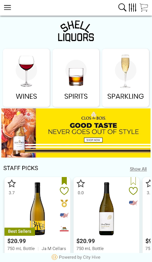 Shell Liquors Screenshot 2