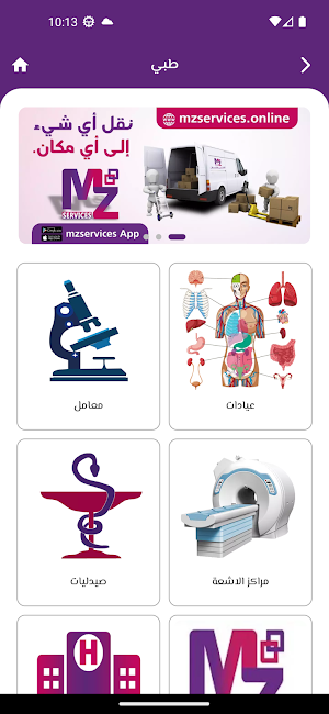 mzservices Screenshot 2