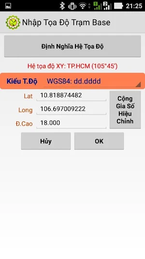 Ứng Dụng Cấu Hình SQ-GNSS Screenshot 2