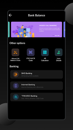 All Bank Balance Check Screenshot 1