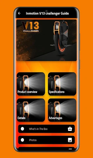 Inmotion V13 challenger Guide Screenshot 2