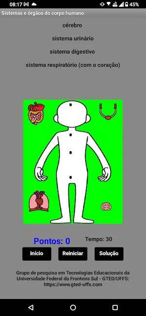 CCH -Ciências e o corpo humano Screenshot 2