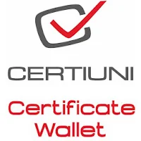 CERTIUNI Certificate Wallet