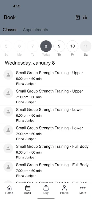 Foundation Fitness Burnaby Screenshot 1