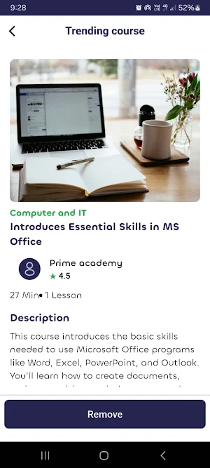 Prime Learning Screenshot 3