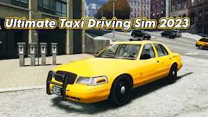 Ultimate Taxi Driving Sim 2023 Screenshot 0