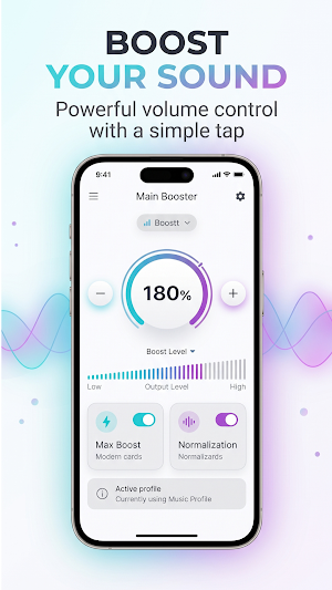 Volume Booster: Sound Launcher Screenshot 0