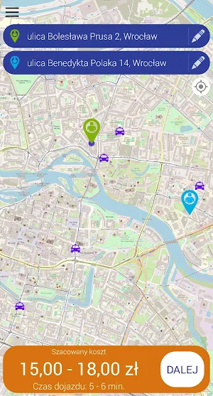 Ryba Taxi Wrocław Screenshot 1