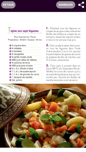 Tajines et plats du Maroc Screenshot 1