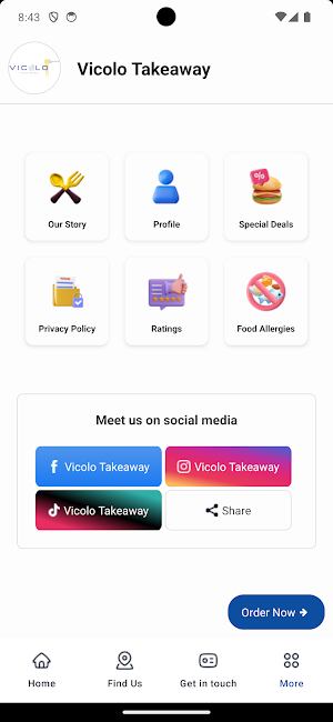Vicolo Takeaway Screenshot 3