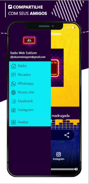 Radio Web TutiSom Fm Screenshot 3