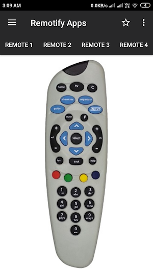 Tata Sky Remote Control Screenshot 0