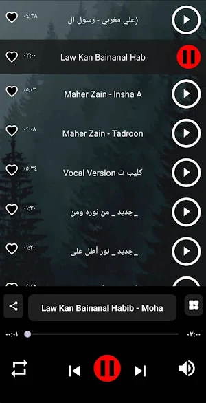 اناشيد مدح النبي 2024 - بدونت Screenshot 2