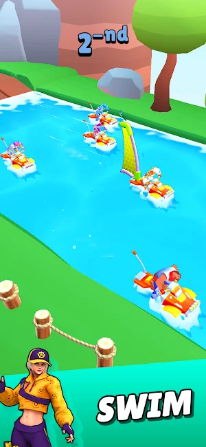 Сhamps Race: 3D Arcade Game Screenshot 1