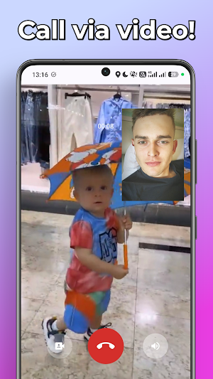 Diana & Roma Fake Call & Chat Screenshot 1