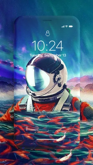 Astronaut Wallpaper Screenshot 1