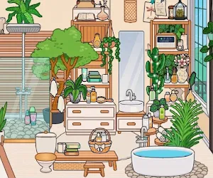 Aesthetic Bathroom Ideas Toca Screenshot 1