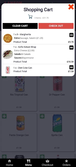 Lanson Kebab House Screenshot 1