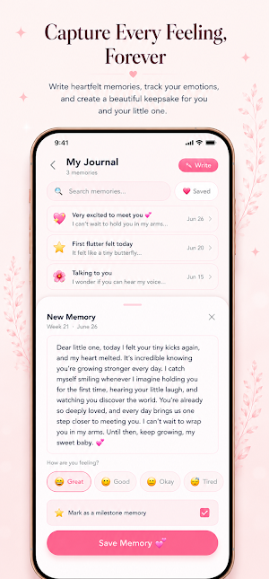 Little Nest Pregnancy Tracker Screenshot 3
