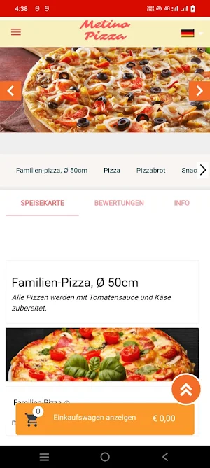 Metino Pizza Mosel Screenshot 1