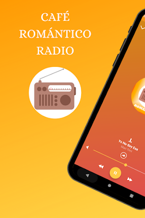 Café Romántico Radio Online Screenshot 1