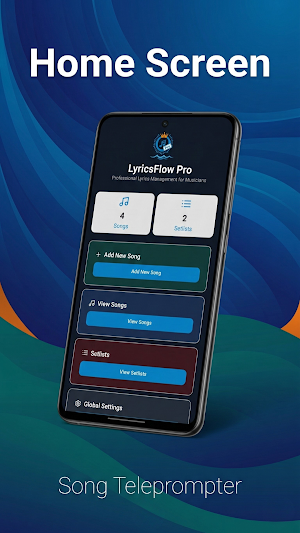 LyricsFlow Pro | Teleprompter Screenshot 0