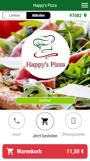 Happy's Pizza Würzburg Screenshot 0
