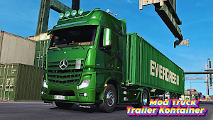 Mod Truk Trailer Kontainer Screenshot 2