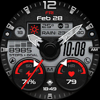 OMG 343 Hybrid Retro Watch
