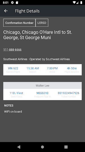 TravelEx Screenshot 1
