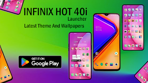 Launcher INFINIX HOT 40i Theme Screenshot 2