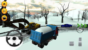Snow Excavator Simulator JCB Screenshot 3