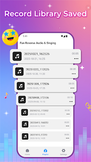 Fun Reverse Audio & Singing Screenshot 3