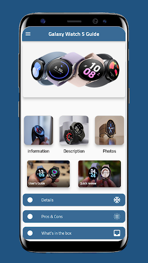 Galaxy Watch 5 Guide Screenshot 1