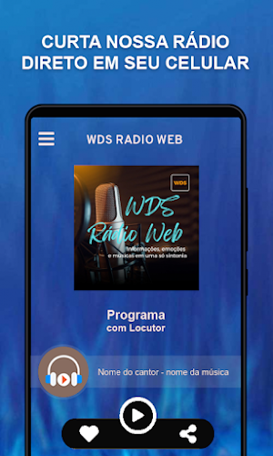 WDS RADIO WEB Screenshot 0