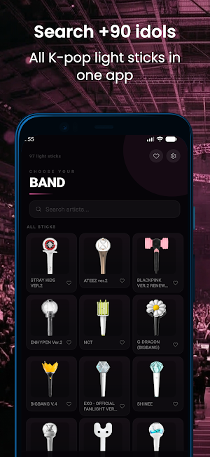 Idol Light Sticks - Fandom Screenshot 1