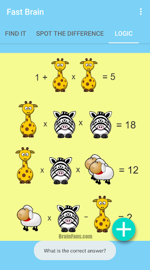 Fast Brain: Puzzle and Tests to train the brain Screenshot 3