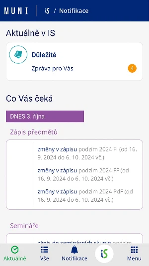 Notifications IS MU Screenshot 0