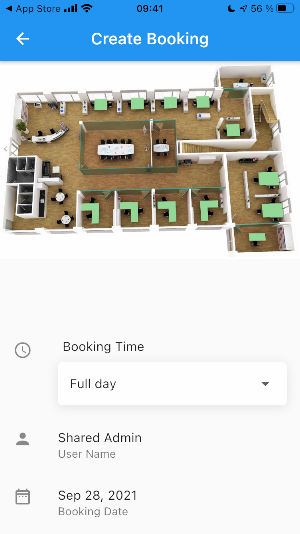 Konciv Booking Screenshot 2